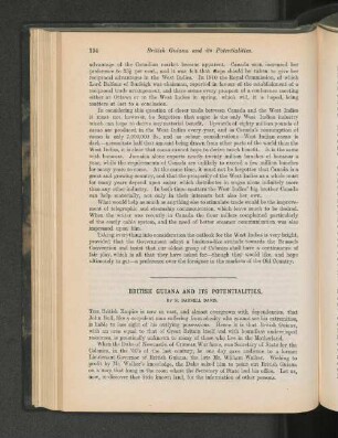 British Guiana And Its Potentialities.