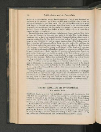 British Guiana And Its Potentialities.