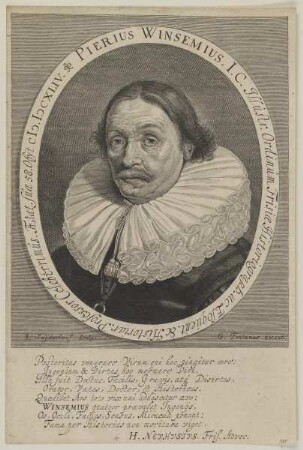 Bildnis des Pierius Winsemius
