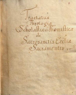 Tractatus de sacramentis - BSB Clm 28057