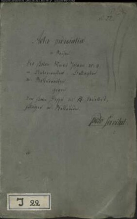 Meier Johann, Unterwüsten Nr. 4 gegen Deppe Nr. 14 in Unterwüsten - Dienstbarkeit (Triftweg)