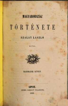 Magyarország' története, 3