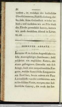 Zehnter Absatz