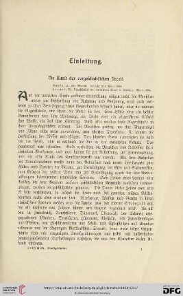 Einleitung: Die Kunst der vorgeschichtlichen Urzeit