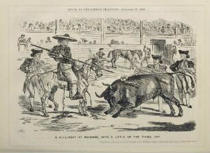 A bull-fight, with a little of the tinsel off