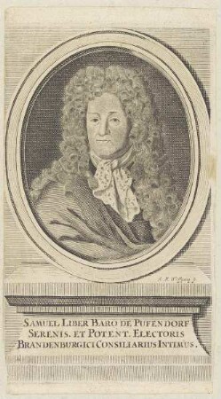 Bildnis des Samuel Liber Baro de Pufendorf