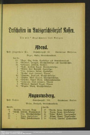 Augustusberg