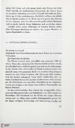 11: Unterrichtsbeispiele