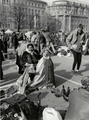 Auf dem Naschmarkt in Wien