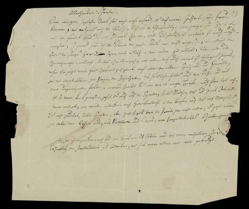 Nr. 13: Brief von Karl Otfried Müller an seine Schwester Gottliebe, Ohne Ort, 6.1.1823