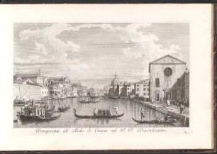 Venedig, 2. Prospectus ad Aede S. Crucis ad P.P. Discalceatos.