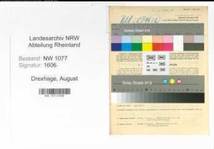 Entnazifizierung August Drexhage , geb. 09.01.1893 (Polizist)