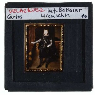 Velázquez, Infant Baltasar Carlos von Spanien