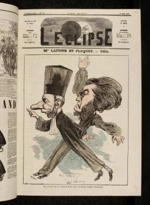 Mes Laurier et Floquet, par Gill