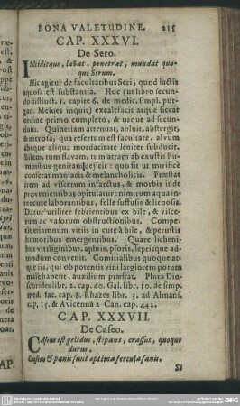 Cap. XXXVI. De Sero