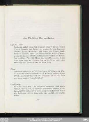 Das Wichtigste über Jordanien