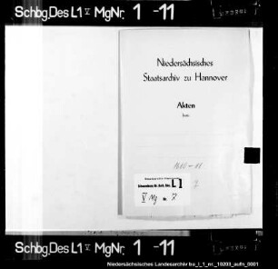 Holzverkaufs-Register der Ämter Schaumburg und Egestorf