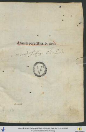 Quarta Pars: Summa universae theologiae. P._1-4: Quarta pars Alex de ales