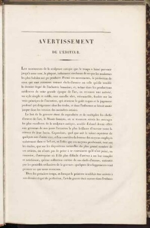 Avertissement de l'éditeur.