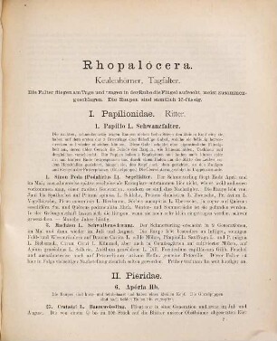 Die Gross-Schuppenflügler (Macrolepidóptera) der Umgegend von Chemnitz und ihre Entwicklungsgeschichte, 1. Rhopalócera Tagfalter. Heterócera. A. Sphínges Schwärmer. B. Bombýces Spinner.