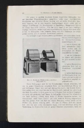 Abb. 12. Modell einer Bürstenmaschine nach Krupp. (Siehe Seite 70.)