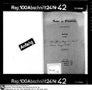 Privilegien des Domkapitels