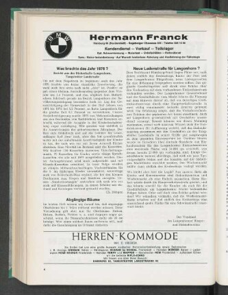 Was brachte das Jahr 1976?