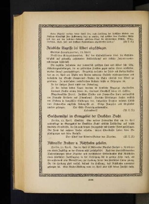 Feindliche Angriffe bei Albert abgeschlagen.