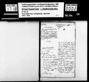 Amtsversammlungen, Oberamt Leonberg