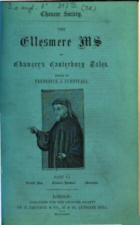 The Ellesmere ms of Chaucer's Canterbury tales. 6