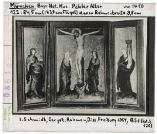München, Bayerisches Nationalmuseum: Pähler Altar