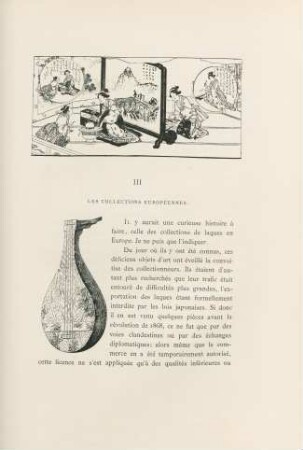 III. Les collections européenes