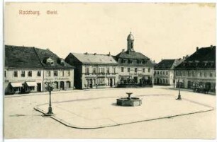 Radeburg. Markt