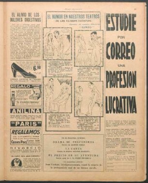 El humor en nuestros teatros [Bromas] : (de los últimos extrenos)