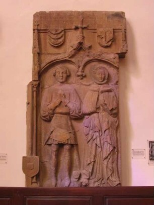 Doppelgrabmal des Heinrich zum Jungen und seiner Gemahlin Gisela (+1437/1444)