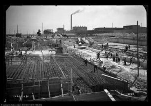 I 72, Bewehrung des Fundaments