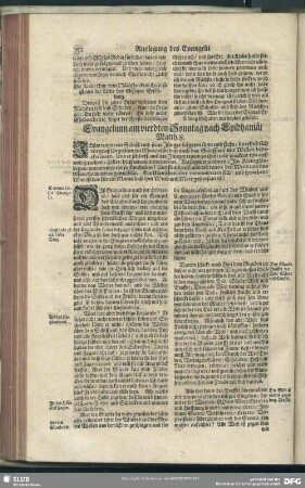 Evangelium am vierdten Sonntag nach Epiphaniä, Matth. 8