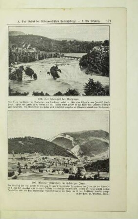 Moutier (Münster) im Schweizer Jura