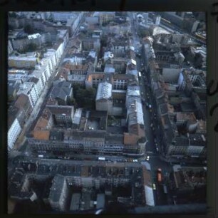 Diapositiv: Naunynstraße, Oranienstraße, 1983