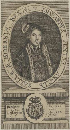 Bildnis von Eduard VI., König von England