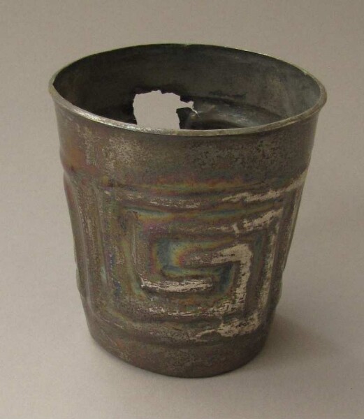 Silver cup