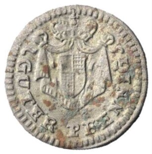 Fundmünze, Pfennig, 1753