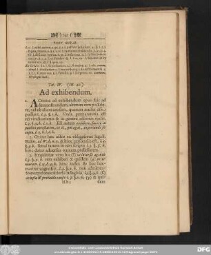 Tit. IV. (III. 42.) Ad exhibendum.