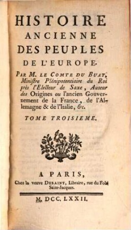 Histoire ancienne des peuples de l'Europe, 3