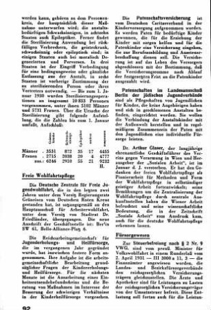 Patenschaftsversicherung [Freie Wohlfahrtspflege]