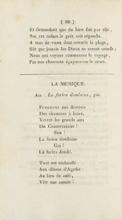 La Musique.