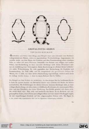 Gestaltetes Sehen