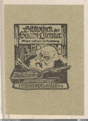 Druckermarke Hendel, Otto