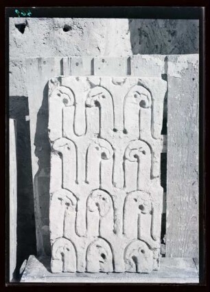 Privathäuser, Stuck, Haus II, Hof (Ornament Nr. 215)