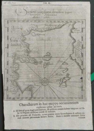 Characterum in hac mappa occurrentium explicatio ipsius auctoris.